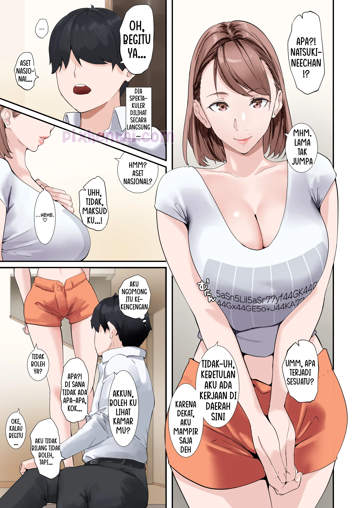 Komik hentai xxx manga sex bokep My Busty Gravure Idol Cousin Does More Than Softcore 6